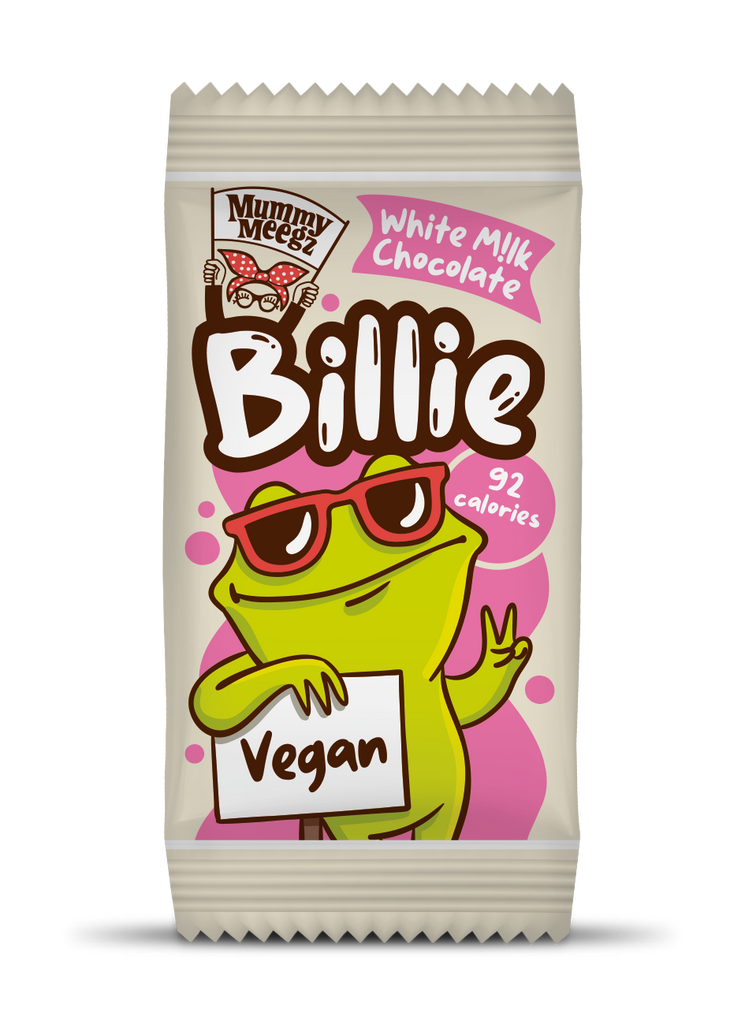 Billie Bar White Choc 5x16g